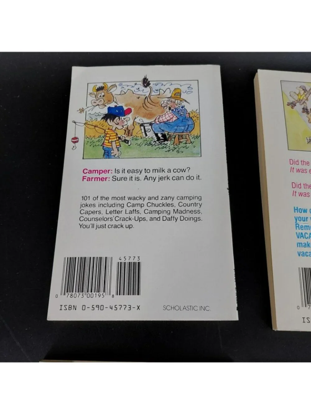 Vintage 101 Jokes Books Lot 4 Melvin Berger Scholastic Paperback 1980s Humor